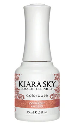 Kiara Sky Gel Polish - G470 - Copper Out