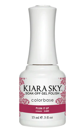Kiara Sky Gel Polish - G485 - Plum It Up