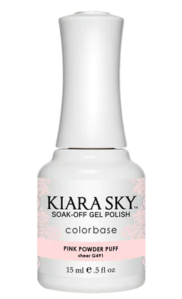 Kiara Sky Gel Polish - G491 - Pink Powderpuff