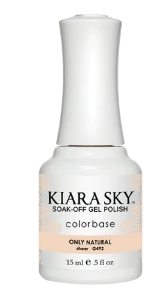 Kiara Sky Gel Polish - G492 - Only Natural