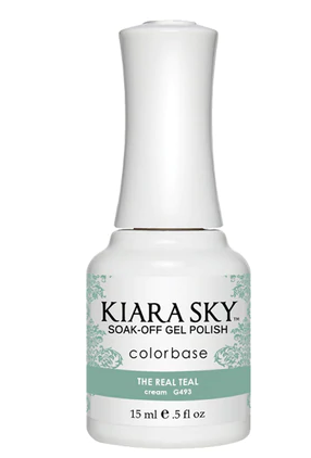 Kiara Sky Gel Polish - G493 - The Real Teal