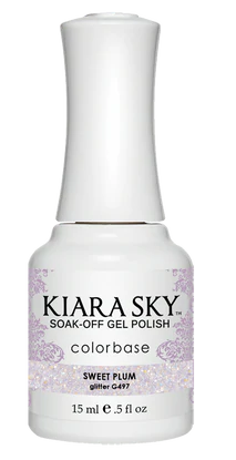 Kiara Sky Gel Polish - G497 - Sweet Plum