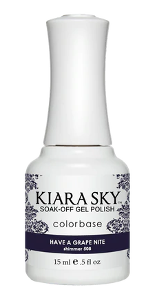 Kiara Sky Gel Polish - G508 - Have A Grape Nite