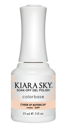 Kiara Sky Gel Polish - G559 - Cheer Up Buttercup