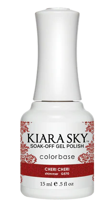 Kiara Sky Gel Polish - G570 - Cheri Cheri
