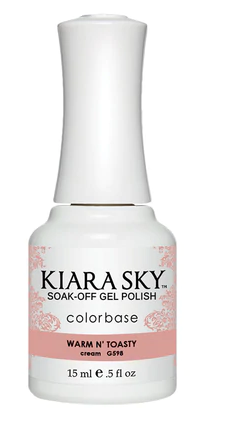 Kiara Sky Gel Polish - G598 - Warm N' Toasty