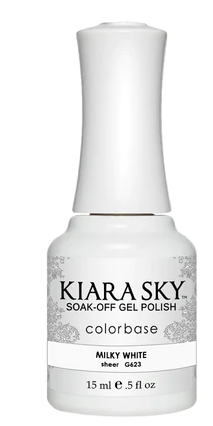 Kiara Sky Gel Polish - G623 - Milky White