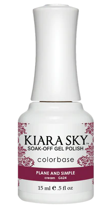 Kiara Sky Gel Polish - G624 - Plane And Simple