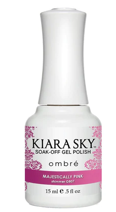 Kiara Sky Gel Polish - G807 - Majestically Pink