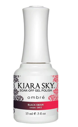 Kiara Sky Gel Polish - G812 - Black Swan