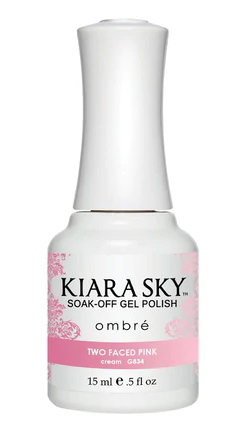 Kiara Sky Gel Polish - G834 - Two Faced Pink