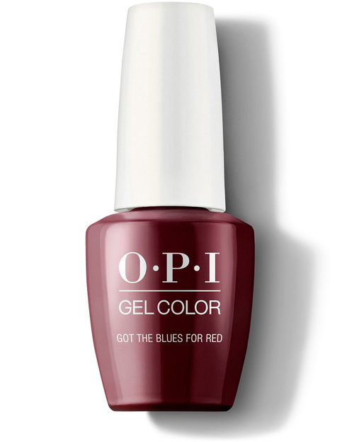 OPI Gel Polish - GCW52A - Got the Blues for Red