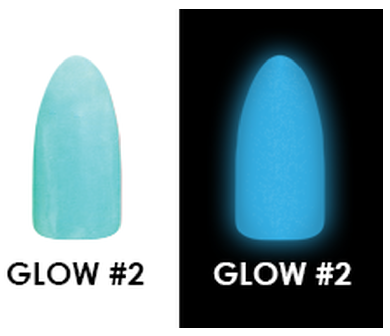 Chisel Dipping Powder Glow In The Dark - Glow 2