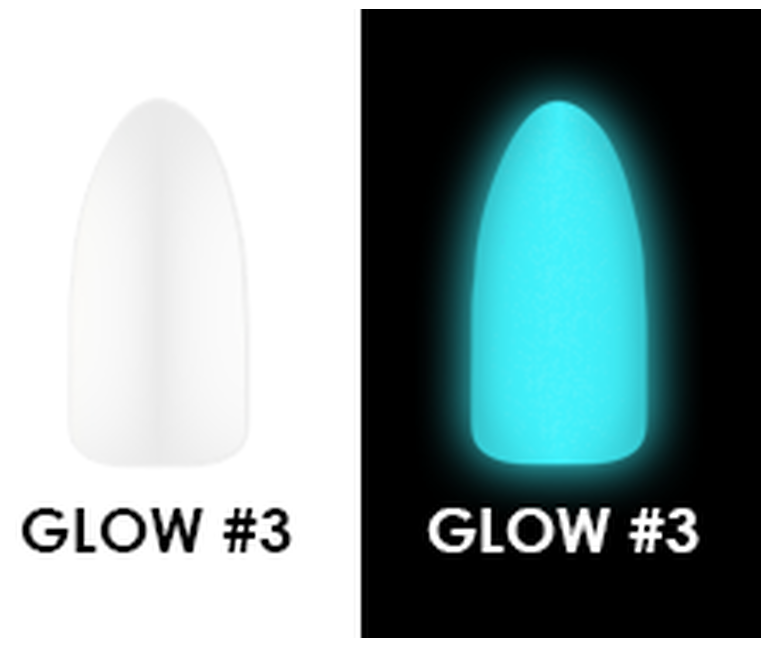 Chisel Dipping Powder Glow In The Dark - Glow 3