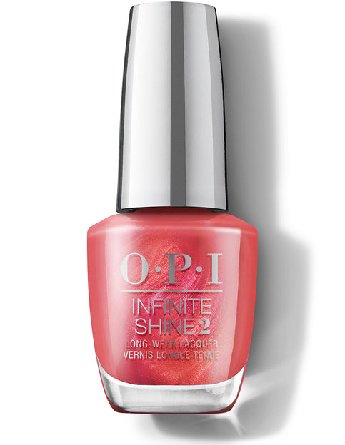 OPI Infinite Shine - HRN21 - Paint the Tinseltown Red