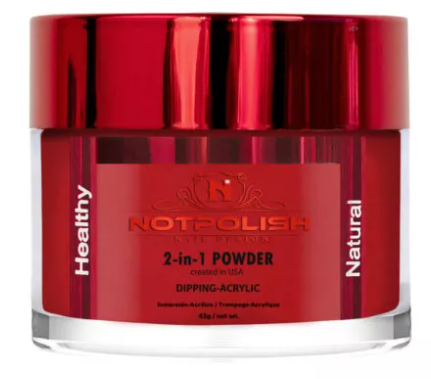 Not Polish Powder M-Series - NPM076 - Red Cap 