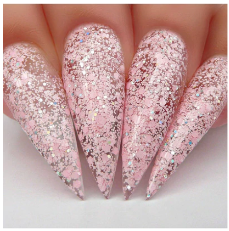 Kiara Sky Nail Polish - N496 - Pinking Of Sparkle