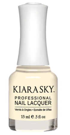 Kiara Sky Nail Polish - N645 - White Peach