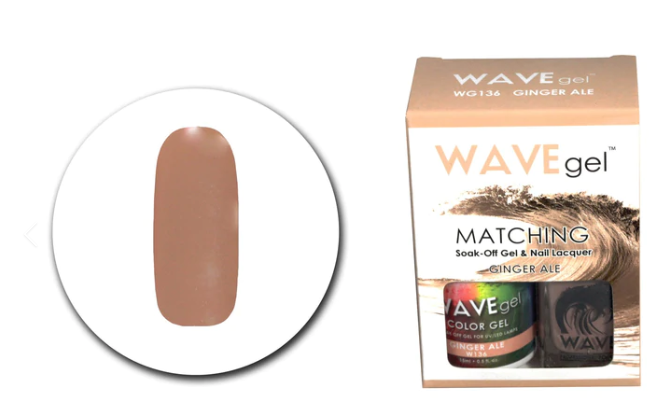 Wave Gel Duo - W136 - Ginger Ale