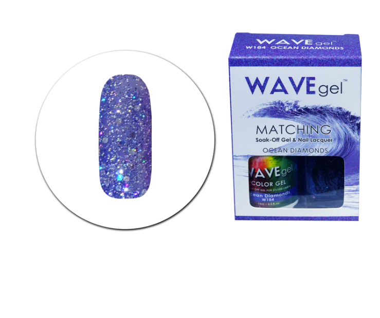 Wave Gel Duo - W184 - Ocean Diamonds