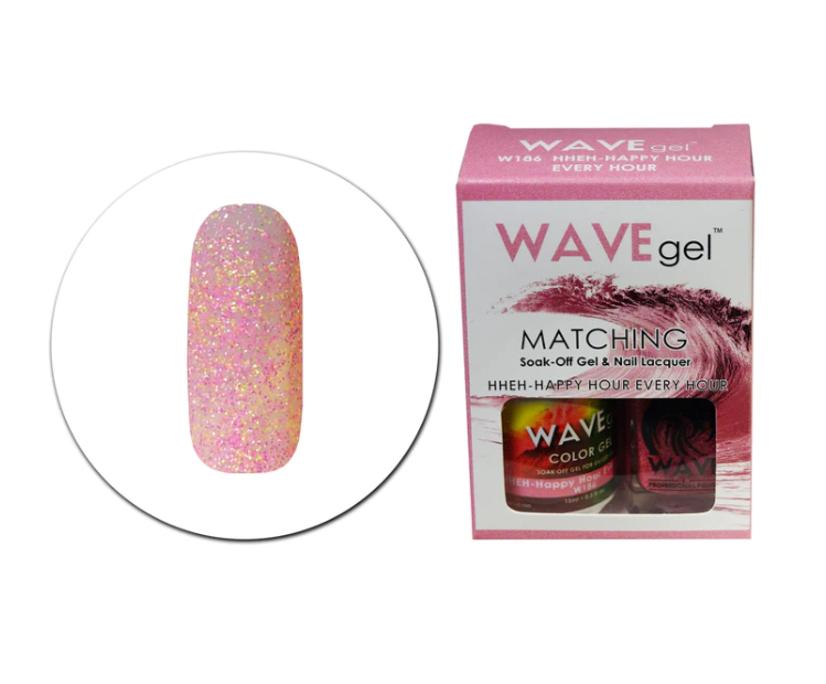 Wave Gel Duo - W186 - Hheh-Happy Hour Every Hour