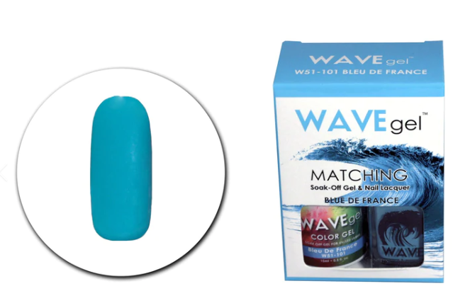 Wave Gel Duo - W51-101 - Bleu De France