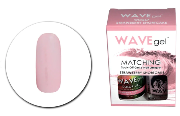 Wave Gel Duo - WCG67  - Trawberry Shortcake