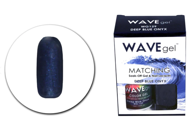 Wave Gel Duo - WG129 - Deep Blue Onyx